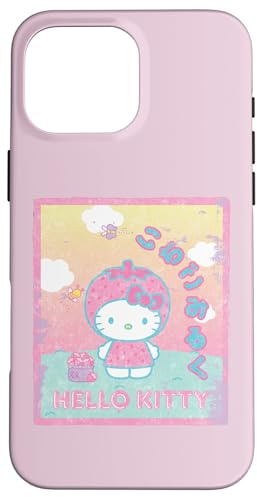 Hello Kitty Erdbeermilch Hülle für iPhone 16 Pro Max