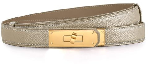 YUGDRUZY Gürtel Damen Leder Taillengürtel Ledergürtel Damen Dupes Damengürtel Leder Damengürtel Schmal Gürtel Damengürtel Taillengürtel Belt Women Ledergürtel, Khaki