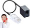 Cable RJ11 a RJ45 - Potente cable convertidor de RJ45 a RJ11 de 14 pulgadas | Cable de red de conexión Ethernet, adaptador para líneas telefónicas, cable conector telefónico, de 8P4C a 6P4C para