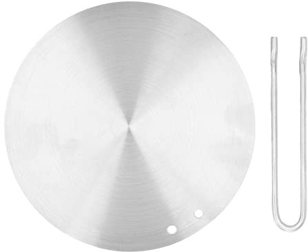 Placa de inducción con difusor de calor, de acero inoxidable, convertidora de calor para cocina de inducción, cocina de gas, olla arrocera, olla de hierro, olla de cerámica, 175
