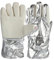 Guantes térmicos, guantes de protección térmica, guantes de horno de alto rendimiento, no deslizamiento, 300 °C, lámina de aluminio resistente al calor, anti refracción, guante multifuncional para