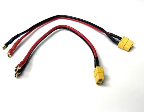 Battery Leads (Yellow Version) to fit Waverunner and Atom Bait Boat Batteries