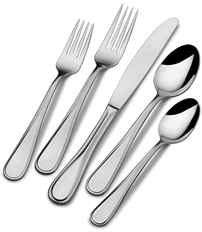 Mikasa Bravo 65-Piece Stainless Steel Flatware Set, Service for 12 by Mikasa