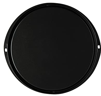 Nordic Ware 12-inch Pro Cast Flattop Reversible Round Grill Griddle, Versatile Griddle Plate, BBQ Hot Plate, Sizzling Plate for Serving Food, Pizza Stone