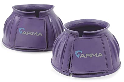 Shires ARMA Touch Close Over Reach Boots Pony Purple