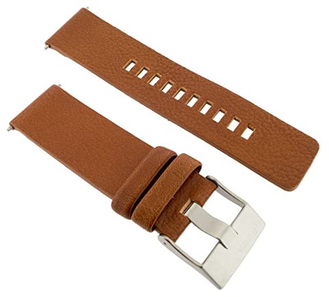 Diesel Uhrenarmband 24 mm Leder Braun Uhrband DZ-4270 / LB-DZ4270