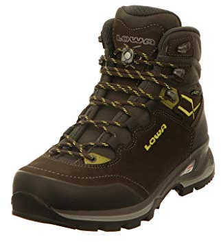 Lowa Damen Lady Light GTX Trekking- & Wanderstiefel, Schwarz (Schiefer/Kiwi 9703), 41.5 EU