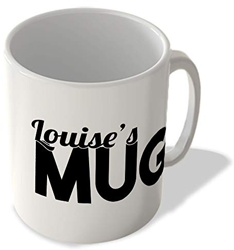 McMug - Louise's Mug - Name Mug, Ceramic, 11fl.oz.