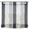 Home fashion Bändchenrollo Längsstreifen, Polyester, Anthrazit, 130 x 100 cm