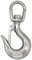 AMANKA Mousqueton avec émerillon pivotant 5x115mm en acier inox métal inoxydable pour accrocher sièges suspendus max 150kg