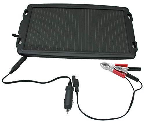 Solar Batterieladegerät Ladegerät Erhaltungsgerät 12 Volt 2,4W