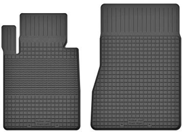 2 Stück Gummifußmatten Vorne kompatibel mit Mercedes GLK X204 (2008-2015) ideal angepasst