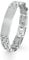s.Oliver Identarmband Edelstahl Herren Armschmuck, 20+1,5 cm, Silber, Kommt in Schmuck Geschenk Box, 2025998