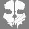 Decus Call of Duty Ghost L 0124 (weiß) // Sticker OEM JDM Style Aufkleber