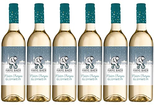 Hans Baer - Müller-Thurgau Glühwein aus deutschem Weißwein (6x 0,75L)