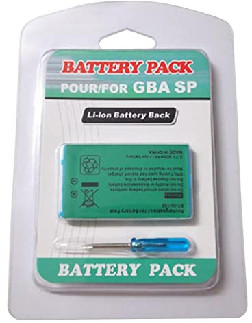 GHBOTTOM Batterie lithium-ion 3,7 V 850 mAh compatible avec SP Batterie de rechange lithium-ion avec kit d'outils de réparation Batterie rechargeable 3,7 V 850 mAh Li-ion