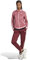 Adidas, 3-Stripes Essentials, Trainingsanzug, Schattenrot/Rosa Schicht/Wonder Quarz/Bliss Pink, Xs, Donna