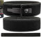 𝐆𝐘𝐌𝐑𝐎𝐀𝐑® Gewichthebergürtel Gürtel aus Rindsleder mit Schnalle, Weightlifting Lever Belt für Fitness Powerlifting Krafttraining Bodybuilding, 10mm Dicke, Männer (M, OG Schwarz)