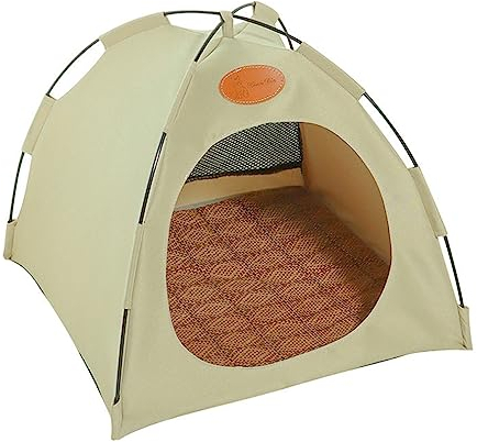 Faltbares Outdoor-Zelt für Haustiere,Katzenbett für Indoor-Katzen,Katzenhöhle,Katzenzelt mit abnehmbarem,weich und selbstwärmend, Katzenbetten,Katzenhöhle aus Filz,Premium Katzenhöhle aus Filz (Grau)