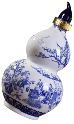 OUNONA Sigillabile Bottiglia Di Acqua Giapponese Sigillante In Bottiglia Di Vino Per La Casa Idrobrocca Bottiglia Di Zucca Bottiglia Di Vino Wu Ceramica Decorare Whiskey
