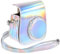 NHPY 1 Stück Tasche Für Instax Mini 12, Sofortbildkameras Tasche Kompatibel Mit Instax Mini 12 / Mini 11 Sofortbildkamera Aus Weichem Kunstleder Mit Schulterriemen Und Mini Hülle (Laser Farbe)