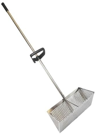 predolo Rastrello per filtraggio della Sabbia Rastrello a Mano Strumenti per rastrello a Mano Lunga Setaccio per Sabbia Rastrello per Sabbia Rastrello per