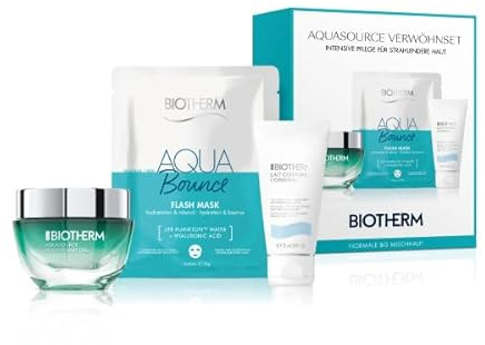 Biotherm Aquasource Hyalu Plump Spring Set (Gesichtsgel 50ml + Tuchmaske + Bodylotion 50ml)