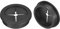 QUARKZMAN 2 Pcs Passe-Câble pour Cordon, 45mm Passe-Câble de Bureau en Caoutchouc Flexible Grommets de Fil Cache-Trou pour Bureau Organisateur de Câbles d'Ordinateur, Noir