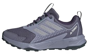 adidas Women's Terrex Tracefinder 2 Trail Running Shoes, Preloved Violet/Glory Grey/Preloved Teal, 8 UK