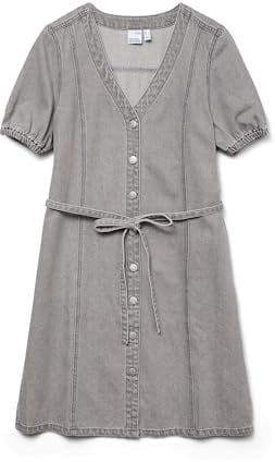 VERO MODA Female Jeanskleid VMJANET Kurzes Kleid