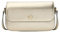 Michael Kors Jet Set Travel Small Metallic Leather Crossbody Pale Gold, pale gold, Small