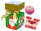 Bomb Cosmetics Jingle Bell Rock Mini Cracker Geschenkset - mit reinen ätherischen Ölen, Ingwer & Zimt Badebombe und Bergamotte & Zimtseife