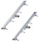 SONNI Duschrinne 80 cm | 2 in 1 Edelstahl Ablaufrinne Dusche | mit Geruchsstop | Haarsieb | befliesbar | ABS Basis | 30L Ablaufmenge | 8 verstellbare Füße