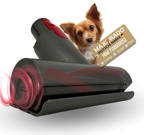 Maxorado Ersatzteil für Dyson NEW Mini Turbodüse V7 V8 V10 V11 V15 Elektrobürste Turbinendüse Staub Tierhaar Polsterdüse Matratzendüse Milben für Auto Sitze Bett Sofa