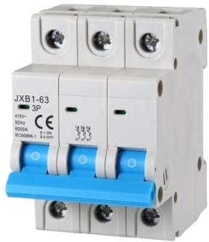 gloca Interruttore Magnetotermico 3P 380V-6KA (40 Ampere)