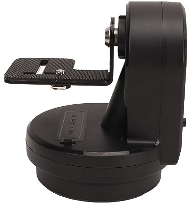 RASTKY 360° Rotating Panoramic Electric Camera Tripod Head with Remote Control for Mirrorless Cameras, DSLRs, Action Cameras, 2.16-3.14in Phone Clamp, Lithium Ion Battery X1