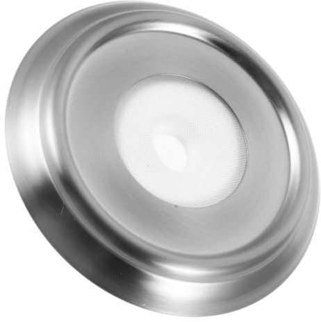 Ciieeo Stainless Steel Tub Spout Cover Ring with Foam Gasket, Bathtub Faucet Surround Sealing Spacer Plate for Bathroom Use, Leak Prevention and Pipe Concealment, 1-1/2 Inch Id and 3-5/8