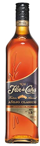 Ron Flor de Caña 5 Años Añejo Clásico 70cl