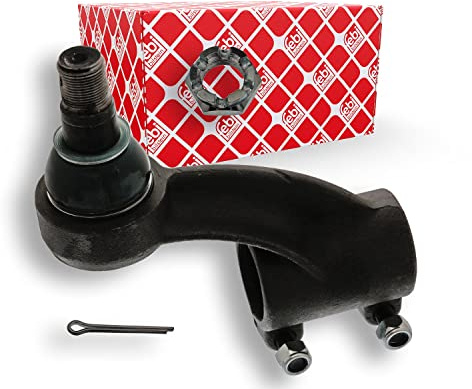 febi bilstein 18714 Spurstangenendstück mit Kronenmutter und Splint, 1 Stück