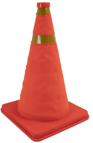 Dönges Faltleitkegel, Höhe 700 mm, vollreflektierend (Leitkegel Verkehrsleitkegel Pylon Pylonen)