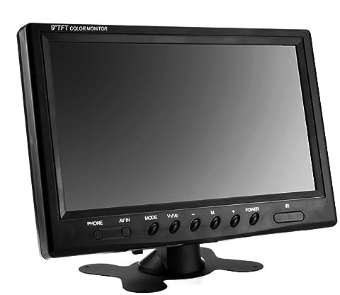 Stand Alone Monitor 9 Zoll (22,9cm) 2X Video in mit Fernbedienung