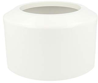 WC-Ablaufrosette DN 100 weiß