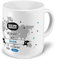 printplanet XXL Riesen-Tasse mit Namen Sven - Motiv Nicht Perfekt, Aber... - Namenstasse, Kaffeebecher, Becher, Mug