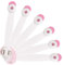 Vicloon Child Safety Cupboard Locks, 6 Pcs Baby Proof Locks No Screws Child Locks with 3M Adhesive Stick On Cabinets, Children Proof Latches for Kitchen, Door, Drawer, Closet, Refrigerator (Pink)