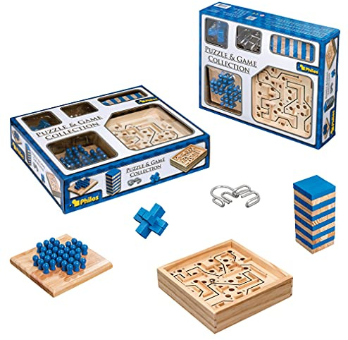 Philos 3090 - Puzzle & Game Collection, Spielesammlung, 5 in 1