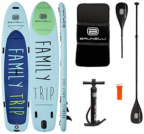BRUNELLI 12.0 Family Trip SUP Board Stand Up Paddle Surf-Board Familien Board 365x86x15cm