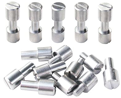 Edelstahl-Corby-Schrauben, Nieten, EDC Messer-Hersteller, Drehstift-Verschlüsse, DIY-Messergriff-Nieten, 10 Stück (8 mm)