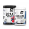All Stars Muskelaufbau Essential Pack I BCAA POWDER 420g + Creatin Monohydrat CREAPURE® 500g I verzweigtkettige Aminosäuren zuckerfrei & vegan + hochreines Kreatin-Pulver I Protein-Shake