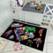 NICEWL Anime Teppich Wohnzimmer Schlafzimmer Kinder Nachttisch Miracle Gemusterte Pad Jungen Schlafzimmer Farbe rutschfest Teppich (100 x 160 cm)