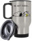 Giftme No Not Today Dog Birthday, Christmas, Secret Santa Stocking Filler Travel Silver/White Tea/Coffee Mug. (Silver)